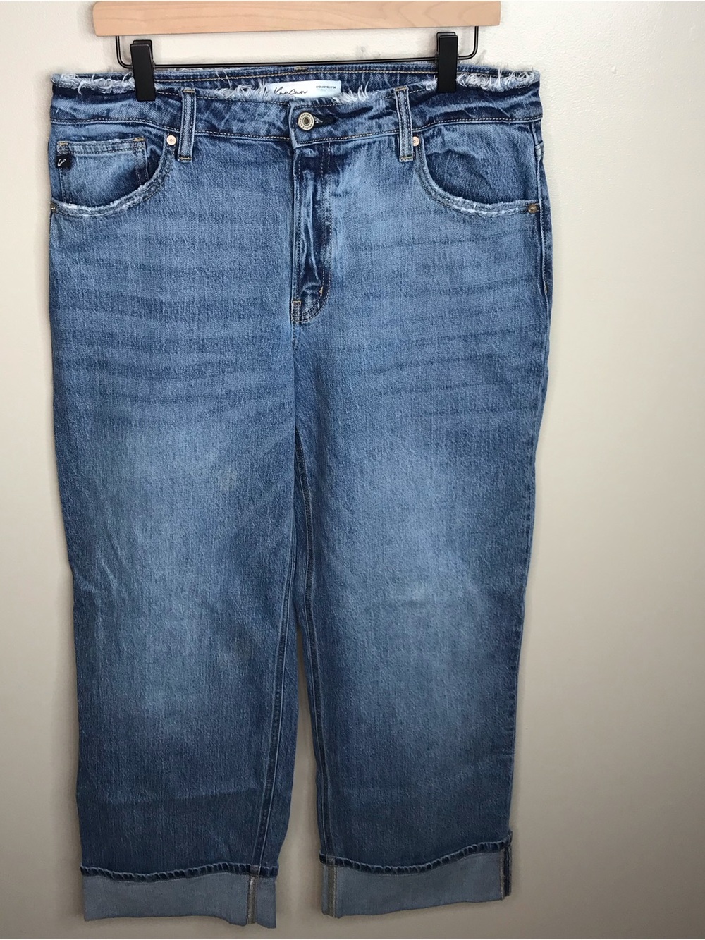 KanCan Light Blue Wide Leg Jeans Size 30
